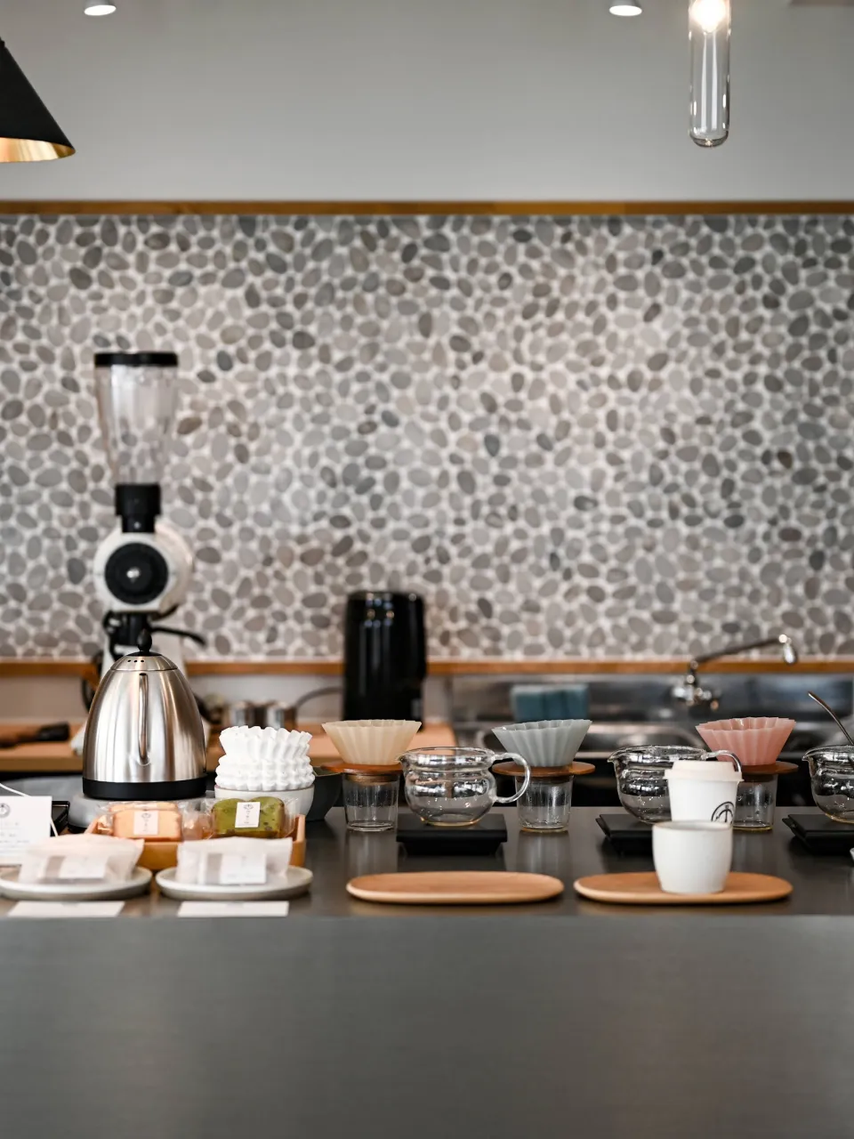 カフェのカウンター